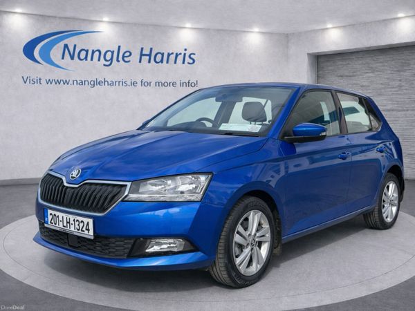 Skoda Fabia Hatchback, Petrol, 2020, Blue