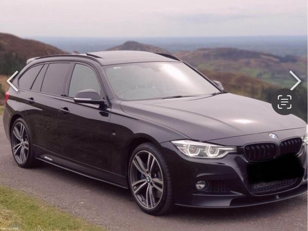 BMW 3-Series Estate, Diesel, 2017, Black