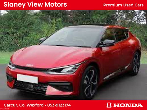 Kia EV6 Hatchback, Electric, 2022, Red