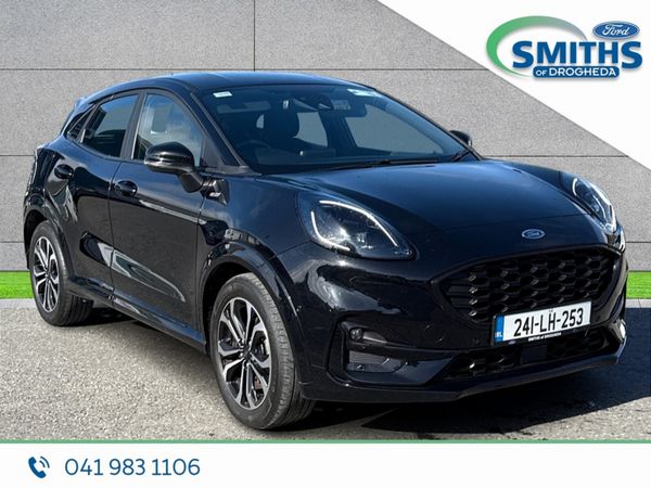 Ford Puma MPV, Petrol Hybrid, 2024, Black