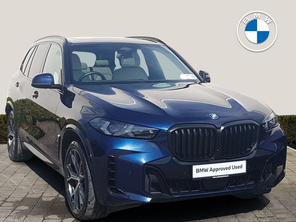 BMW X5 SUV, Petrol Plug-in Hybrid, 2024, Blue