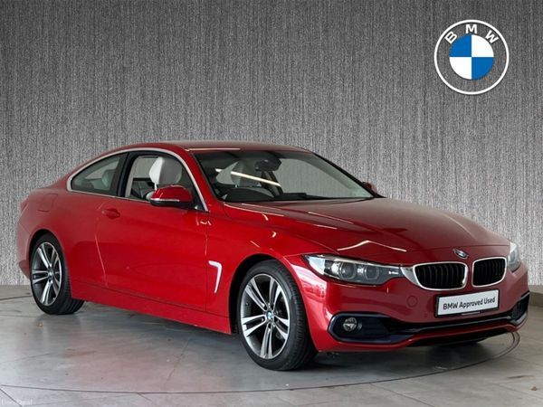 BMW 4-Series Coupe, Petrol, 2019, Red