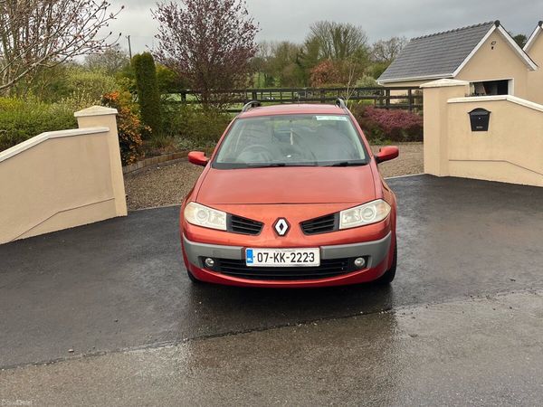 Renault Megane Estate, Diesel, 2007, Red