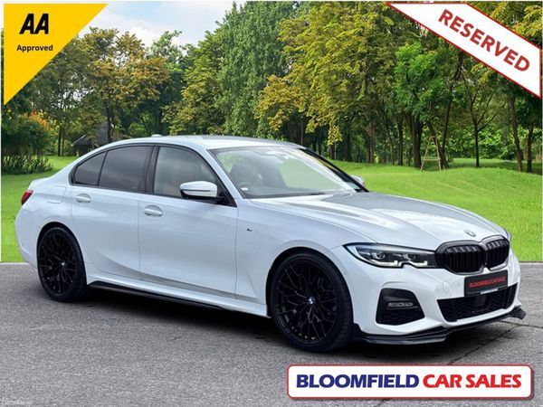 BMW 3-Series Saloon, Diesel, 2019, White