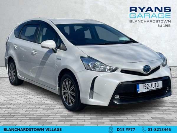Toyota Prius MPV, Petrol Hybrid, 2019, White