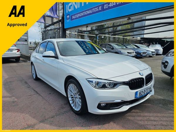 BMW 3-Series Saloon, Petrol Plug-in Hybrid, 2016, White