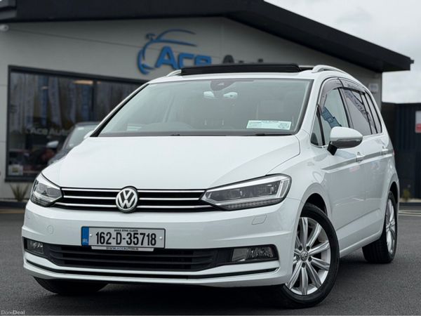 Volkswagen Touran MPV, Petrol, 2016, White