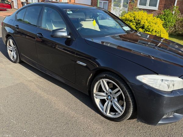 BMW 5-Series Saloon, Diesel, 2013, Black