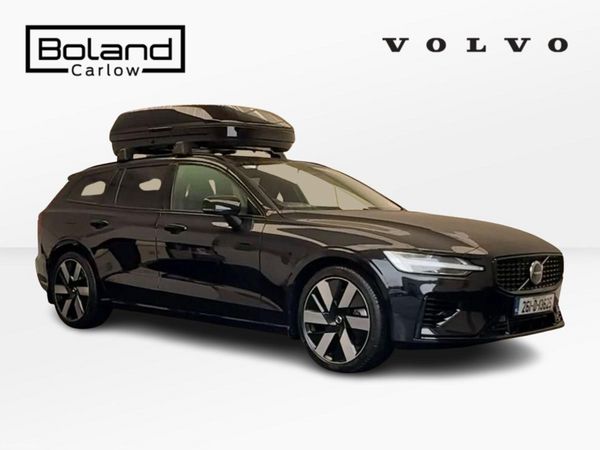 Volvo V60 Estate, Petrol Plug-in Hybrid, 2026, Black