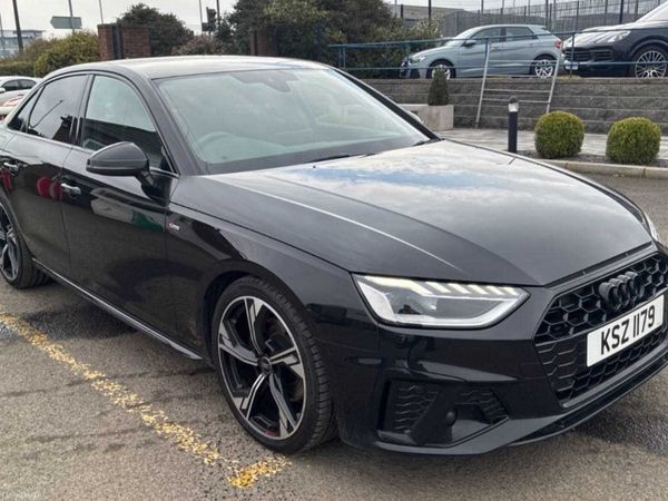 Audi A4 Saloon, Diesel Hybrid, 2023, Black