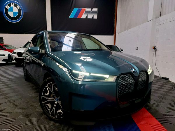 BMW iX SUV, Electric, 2022, Blue