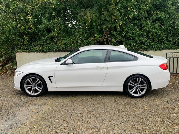 BMW 4-Series Coupe, Diesel, 2014, White