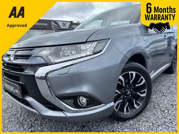 Mitsubishi Outlander SUV, Petrol Plug-in Hybrid, 2016, Grey