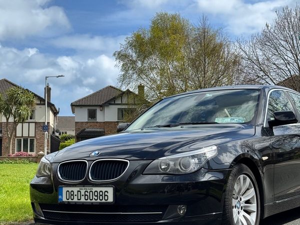 BMW 5-Series Saloon, Diesel, 2008, Black