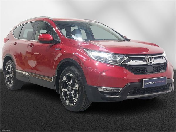 Honda CR-V Estate, Petrol Hybrid, 2020, Red