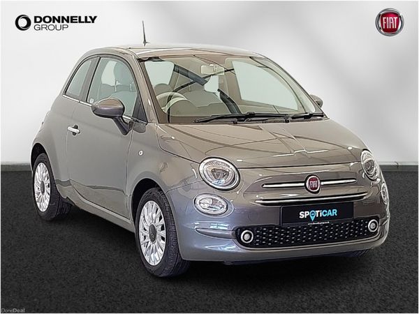 Fiat 500 Hatchback, Petrol, 2019, Grey
