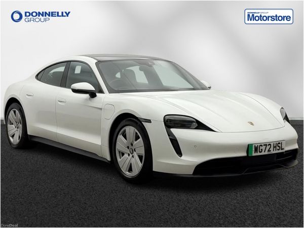 Porsche Taycan Saloon, Electric, 2022, White