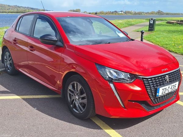 Peugeot 208 Hatchback, Petrol, 2022, Red