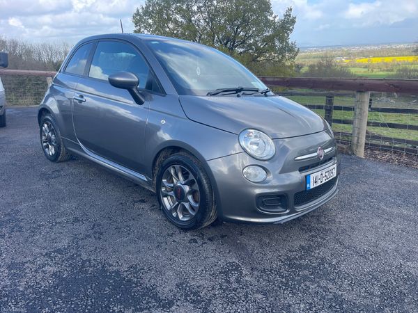 Fiat 500 Hatchback, Petrol, 2014, Grey