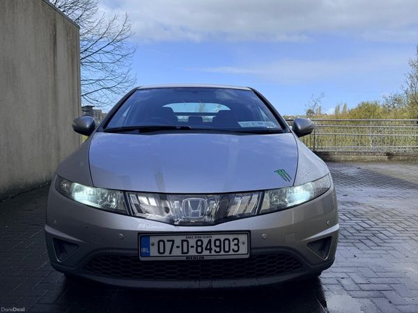 Honda Civic Hatchback, Petrol, 2007, Silver