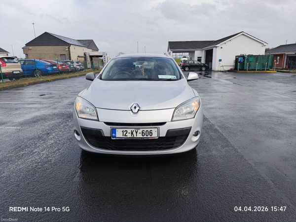 Renault Megane Estate, Diesel, 2012, Silver