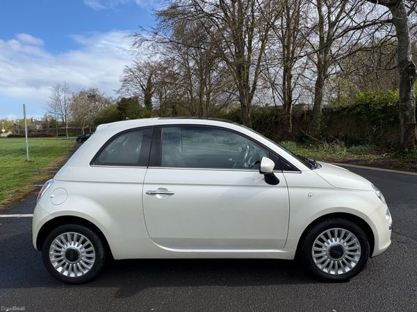 Fiat 500 Hatchback, Petrol, 2013, White