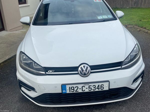 Volkswagen Golf Hatchback, Diesel, 2019, White