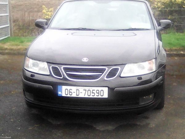 Saab 9-3 Convertible, Petrol, 2006, Black