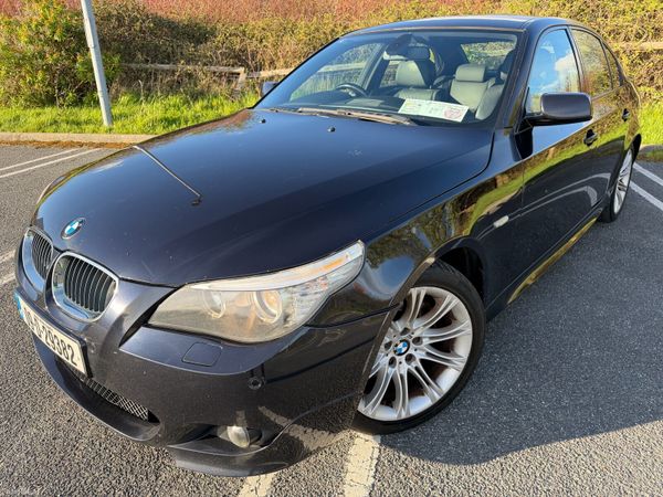 BMW 5-Series Saloon, Diesel, 2009, Black