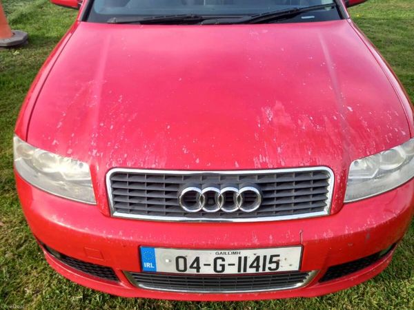 Audi A4 Saloon, Diesel, 2004, Red