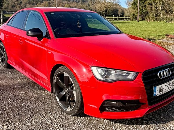 Audi A3 Saloon, Diesel, 2016, Red