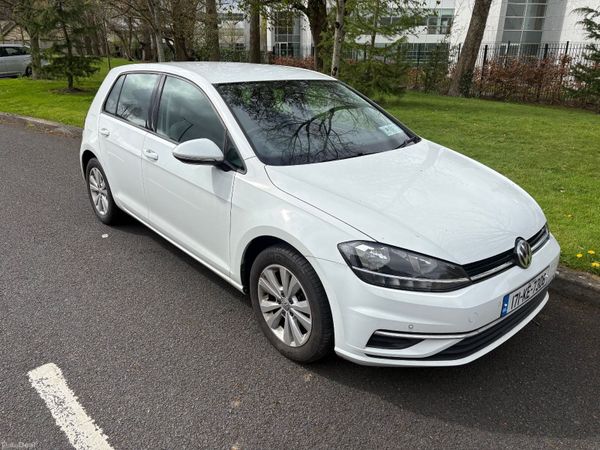 Volkswagen Golf Hatchback, Diesel, 2017, White