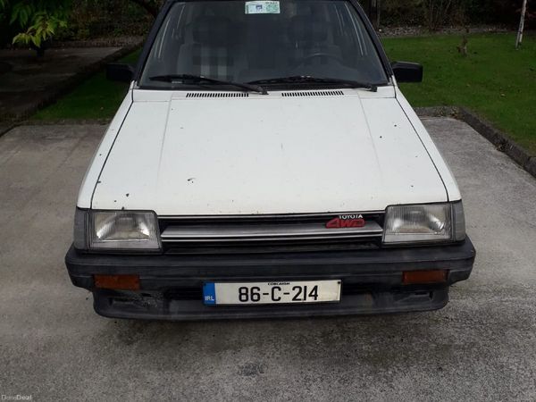 Toyota Tercel Estate/Jeep, Petrol, 1986, White