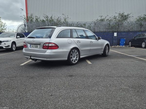 Mercedes-Benz E-Class Estate, Petrol, 2004, Silver