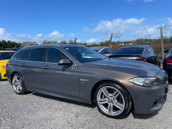 BMW 5-Series Estate/Jeep, Diesel, 2015, Beige