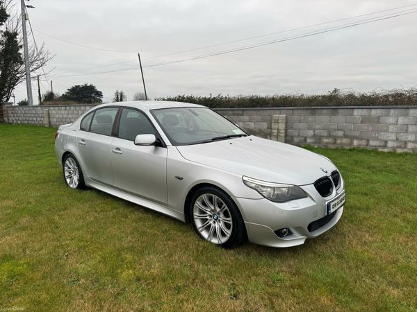 BMW 5-Series Saloon, Diesel, 2009, Silver