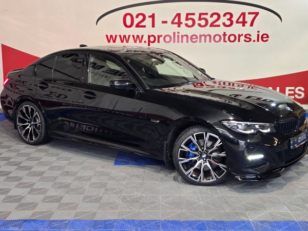BMW 3-Series Saloon, Petrol Hybrid, 2021, Black