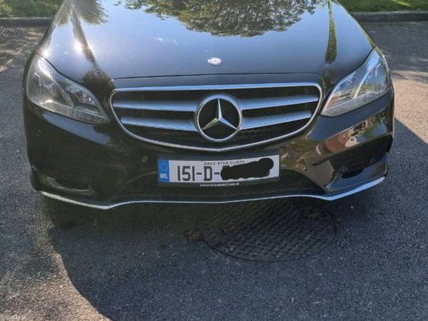 Mercedes-Benz E-Class Saloon, Diesel Hybrid, 2015, Black