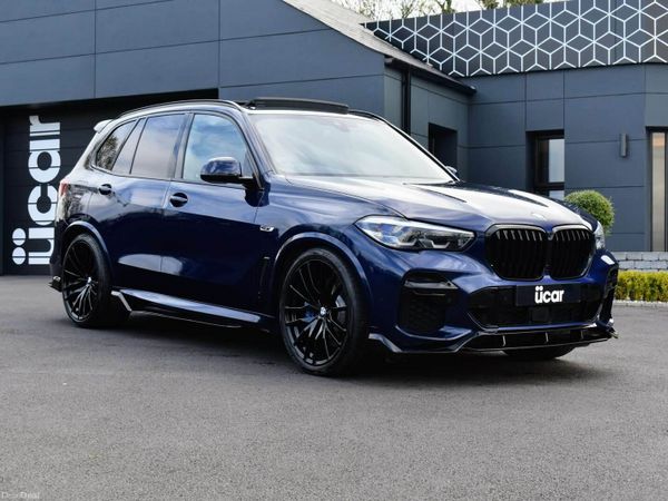 BMW X5 SUV, Electric, 2022, Blue