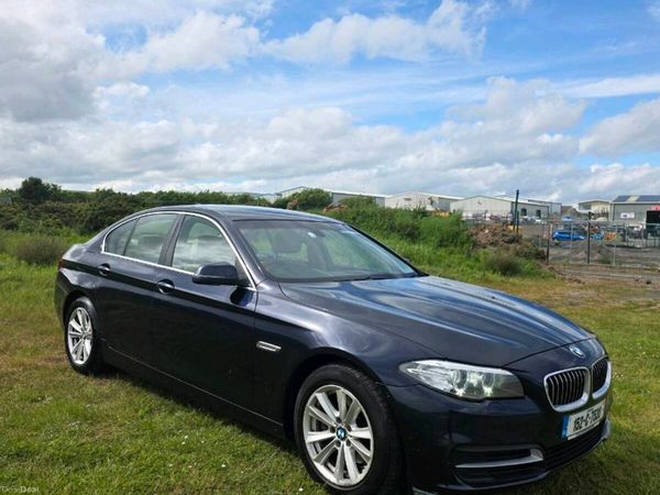BMW 5-Series Saloon, Diesel, 2015, Blue