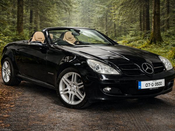 Mercedes-Benz SLK Convertible, Petrol, 2007, Black