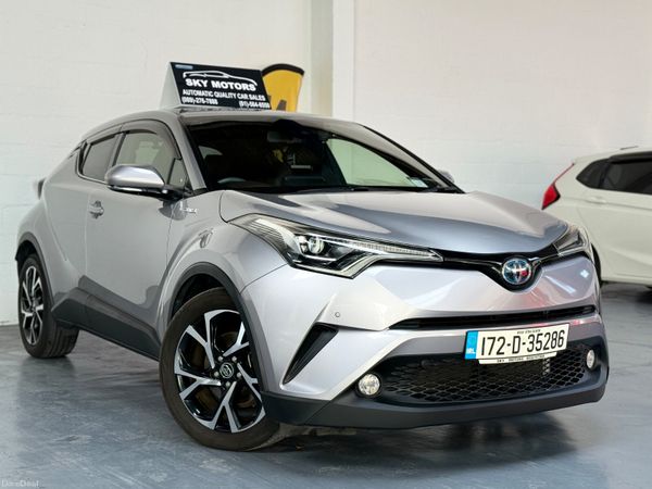 Toyota C-HR Hatchback, Petrol Hybrid, 2017, Silver
