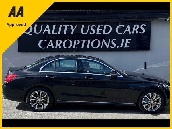 Mercedes-Benz C-Class Saloon, Petrol Plug-in Hybrid, 2017, Black