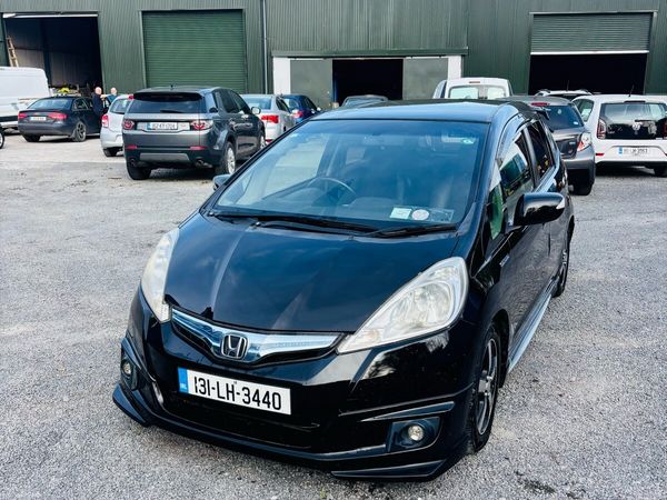 Honda Fit Hatchback, Petrol Hybrid, 2013, Black