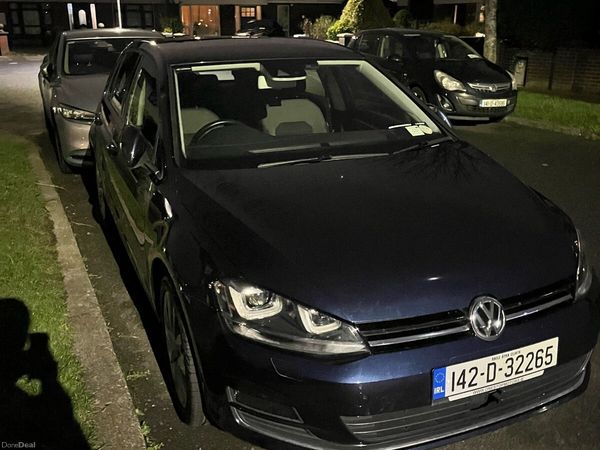 Volkswagen Golf Hatchback, Petrol, 2014, Blue