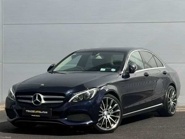 Mercedes-Benz C-Class Saloon, Diesel, 2017, Blue