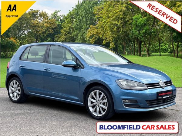 Volkswagen Golf Hatchback, Petrol, 2015, Blue