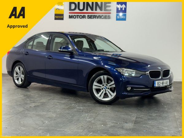 BMW 3-Series Saloon, Diesel, 2016, Blue