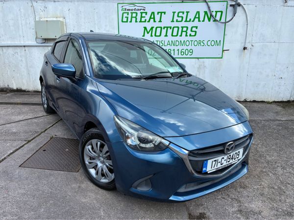 Mazda Demio Hatchback, Petrol, 2017, Blue