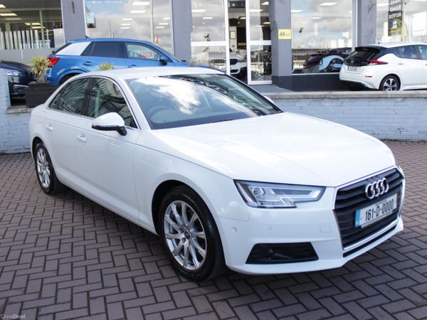 Audi A4 Saloon, Petrol, 2016, White